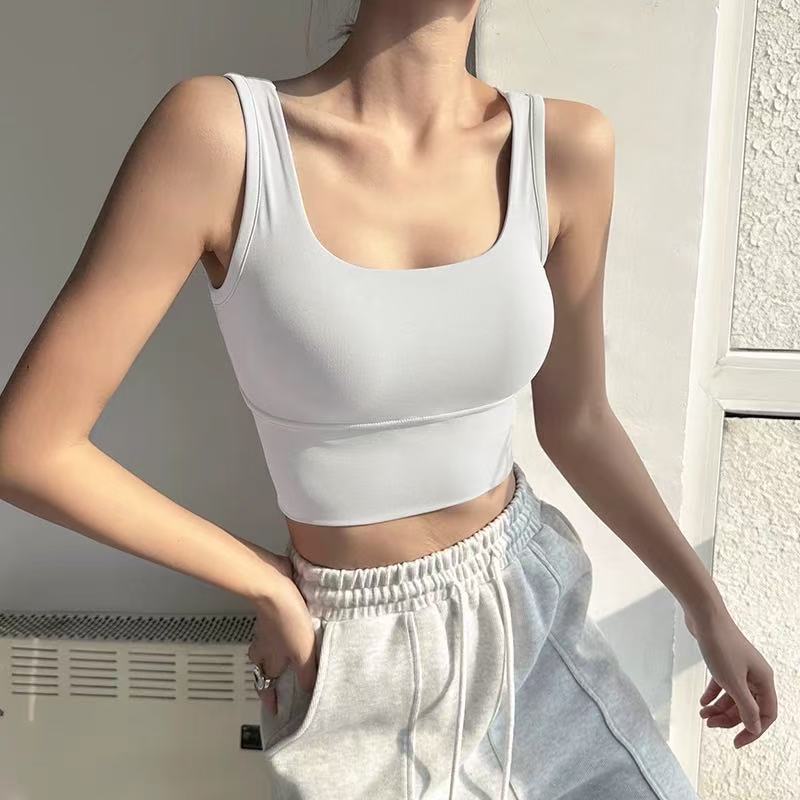 安安薄款定制外穿运动普拉提瑜伽夏季健身服vs（M01-M50）紧身上衣