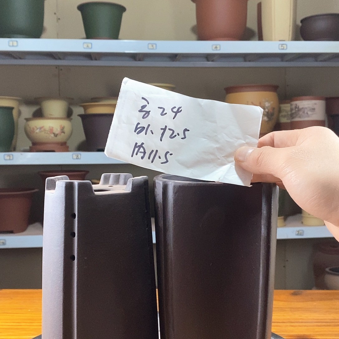 紫砂花盆紫砂兰花盆20