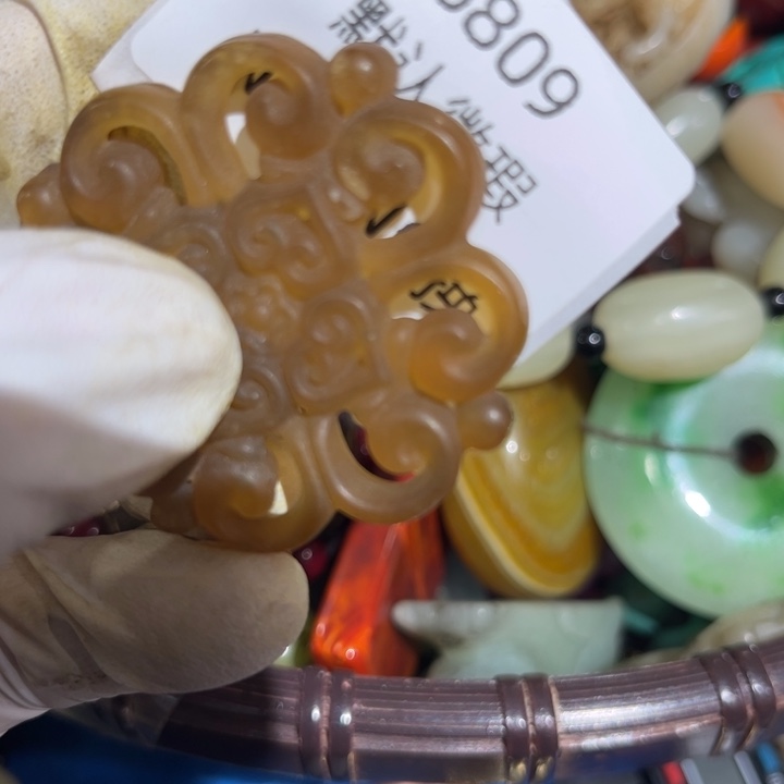 乐***姐菩提籽类工艺品6809