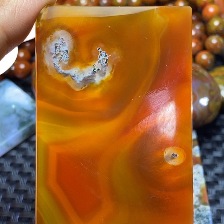 玛瑙/玉髓颈饰未镶嵌陈****～