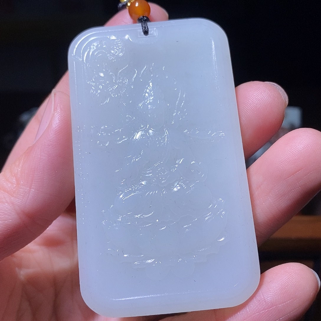 和田玉挂件未镶嵌