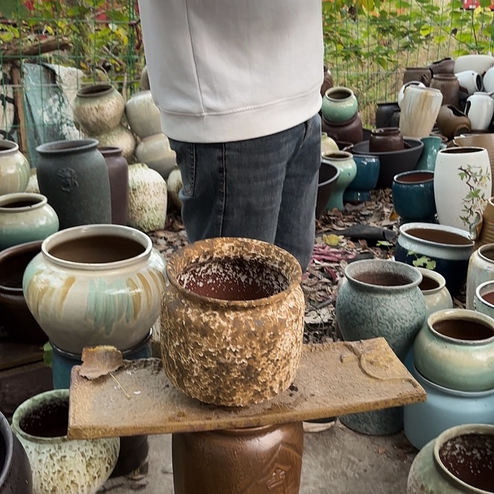 高度21厘米口21厘米 瑕疵