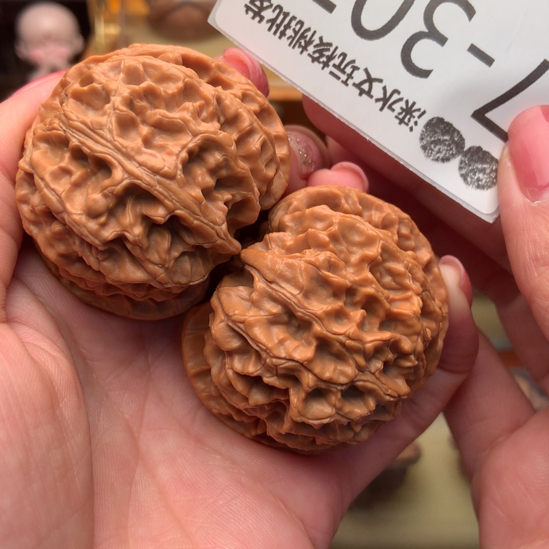 文玩核桃把件47苹果