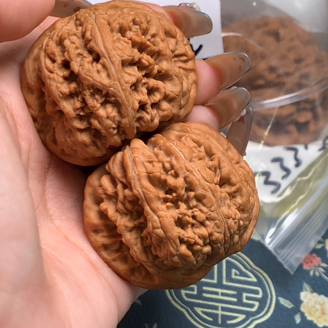 朱***货文玩核桃把件47-28841-8