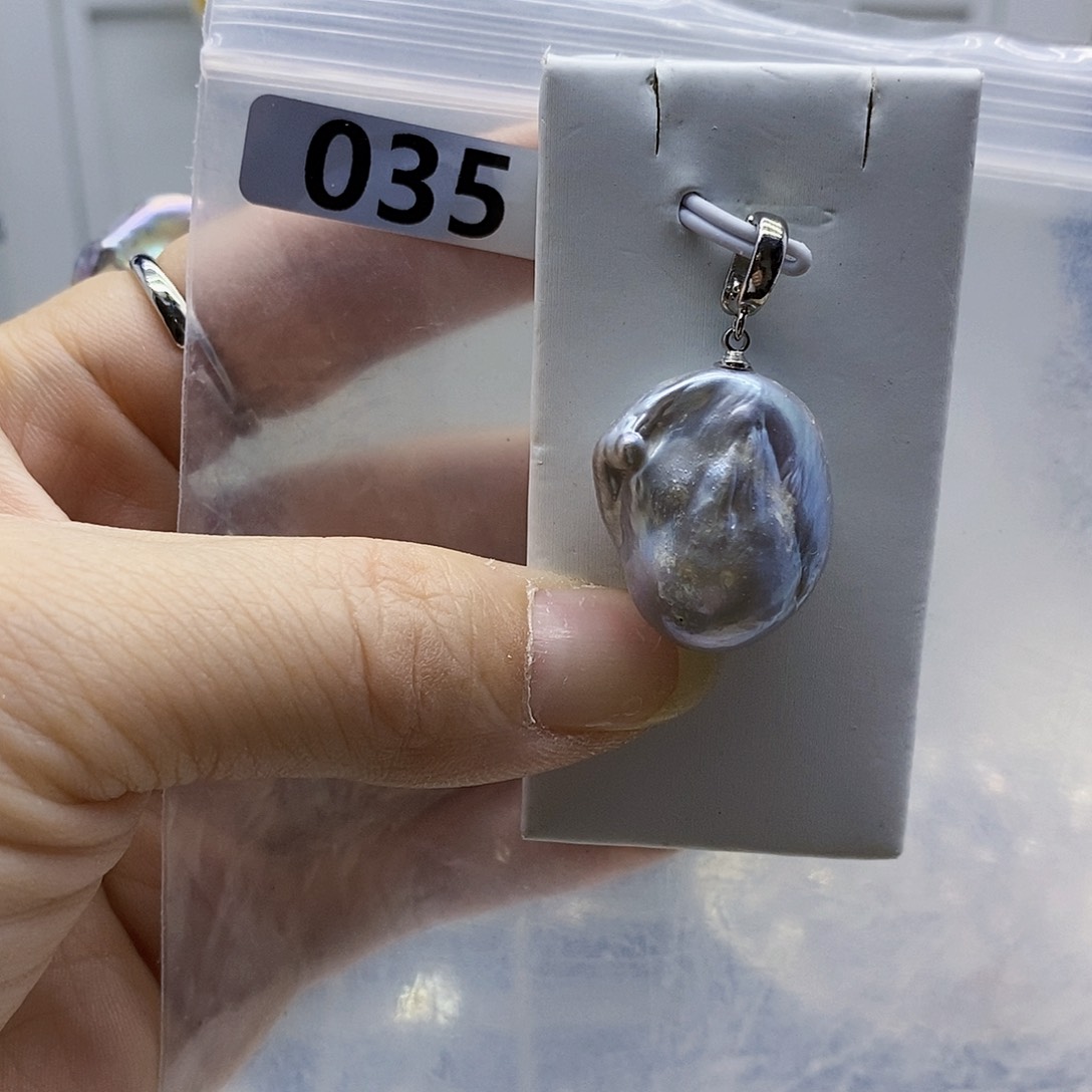 颈饰合金淡水珍珠