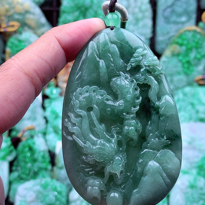 翡翠吊坠(不含链)未镶嵌