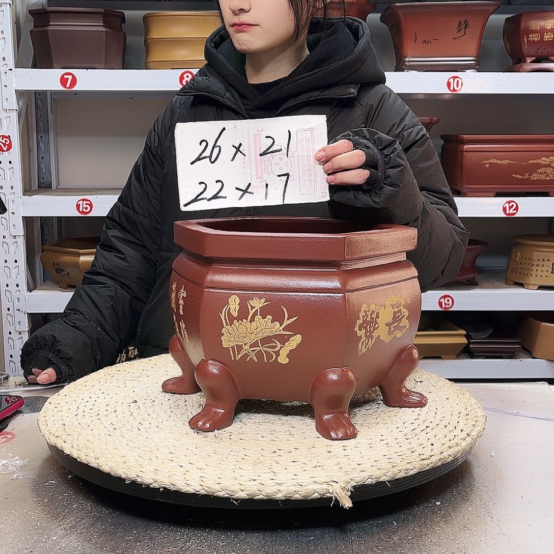 花盆紫砂紫砂花盆
