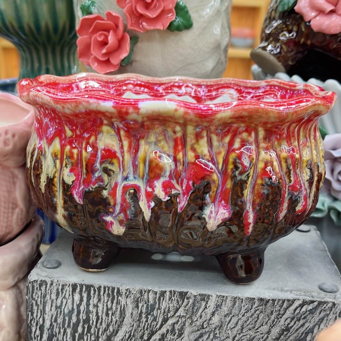 【闪购商品】陶瓷花盆