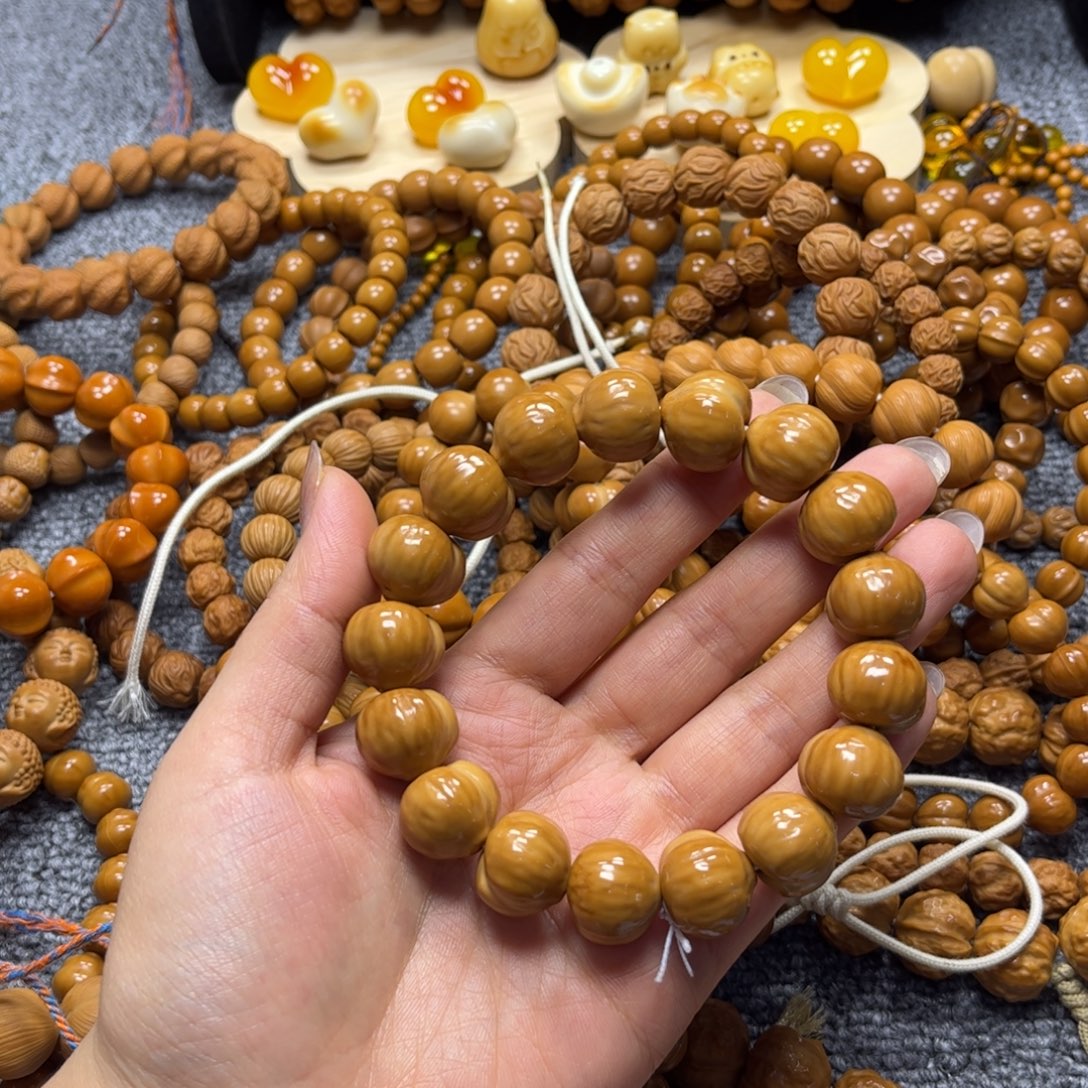 ℒ***࿐核桃猴头核桃手串屁桃子