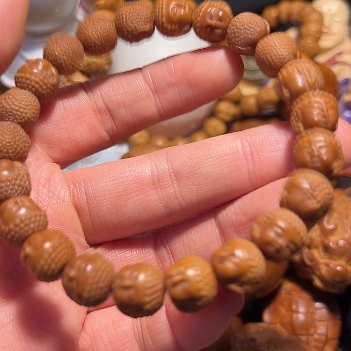 手串/手链橄榄核猴头1.1宝宝佛