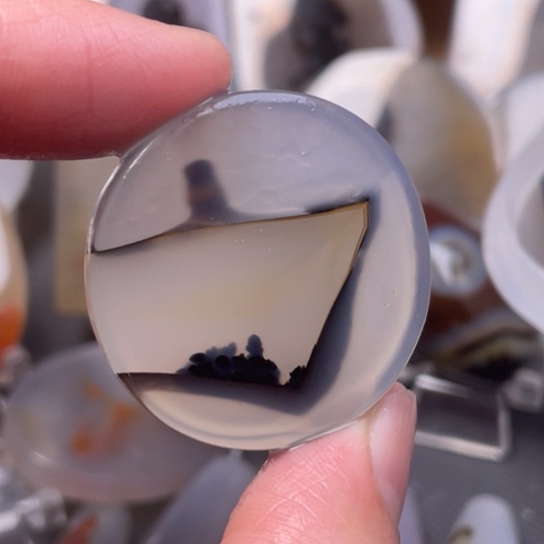 玛瑙/玉髓吊坠(不含链)未镶嵌