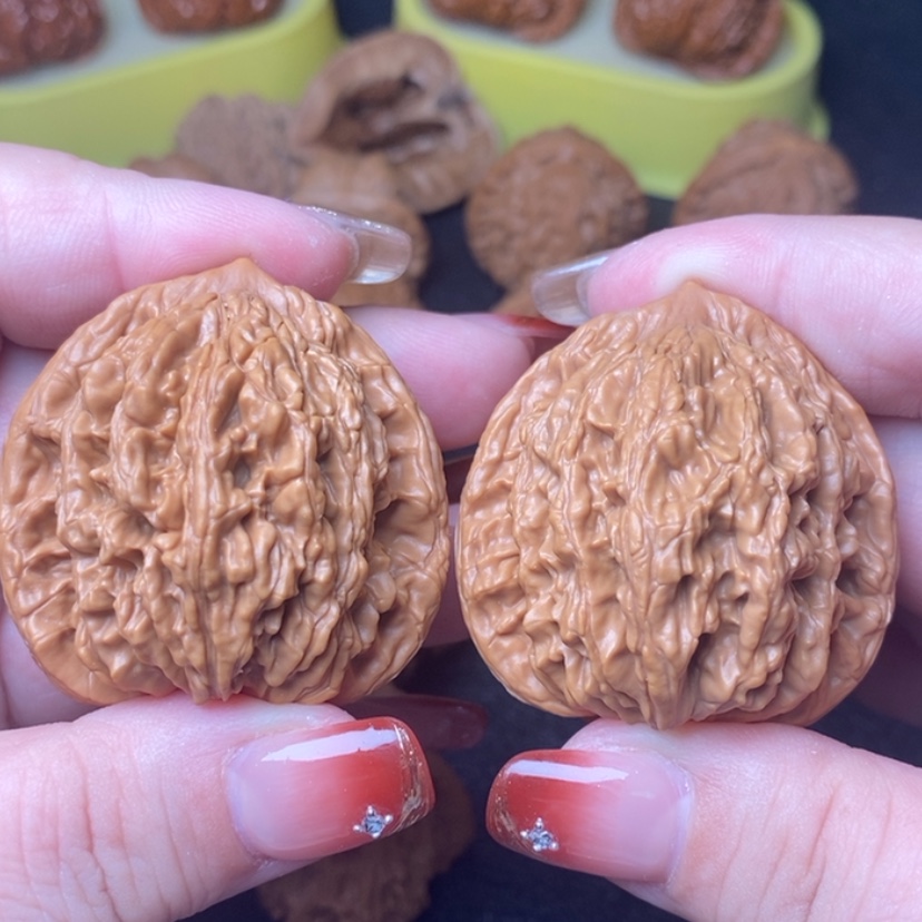 【闪购商品】文玩核桃把件858号虎头42.5