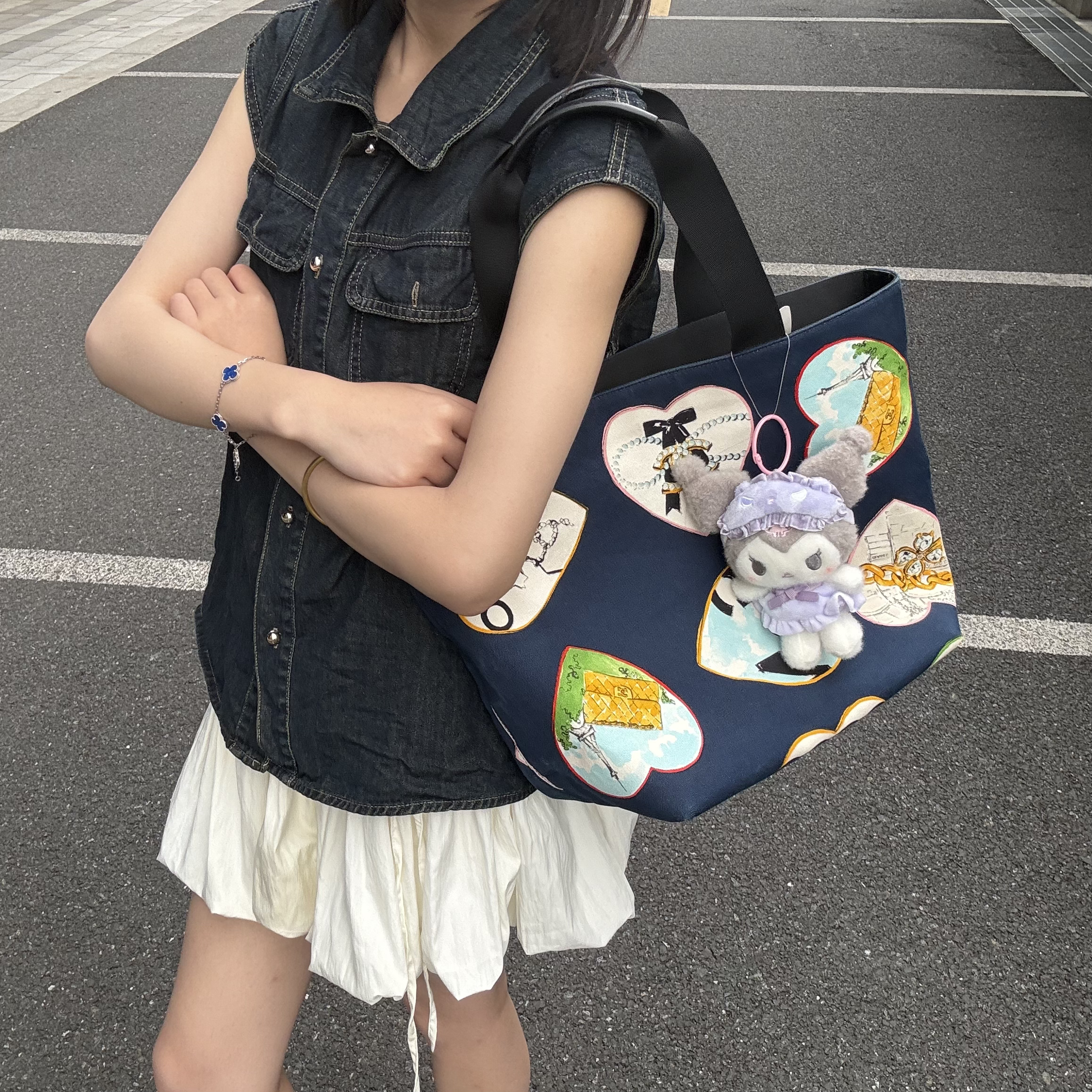 95新 Chanel/香奈儿 五号限量款大号托特单肩包