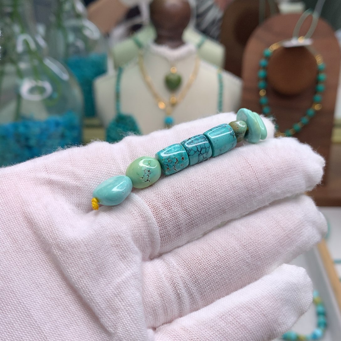 绿松石未镶嵌配饰