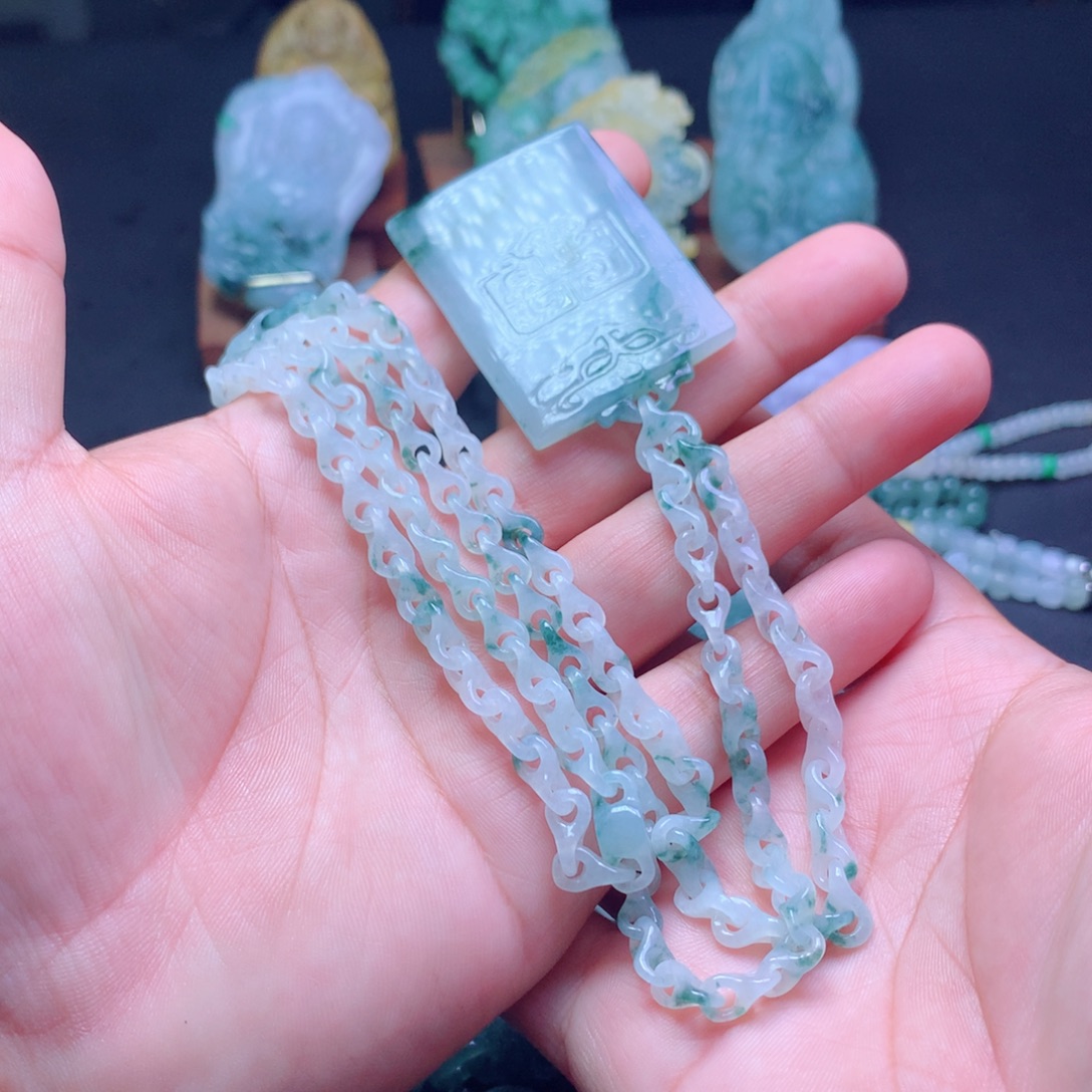 惜***缘定制翡翠未镶嵌翡翠