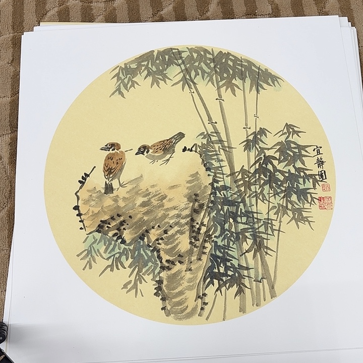 国画花鸟等多种花鸟50.50