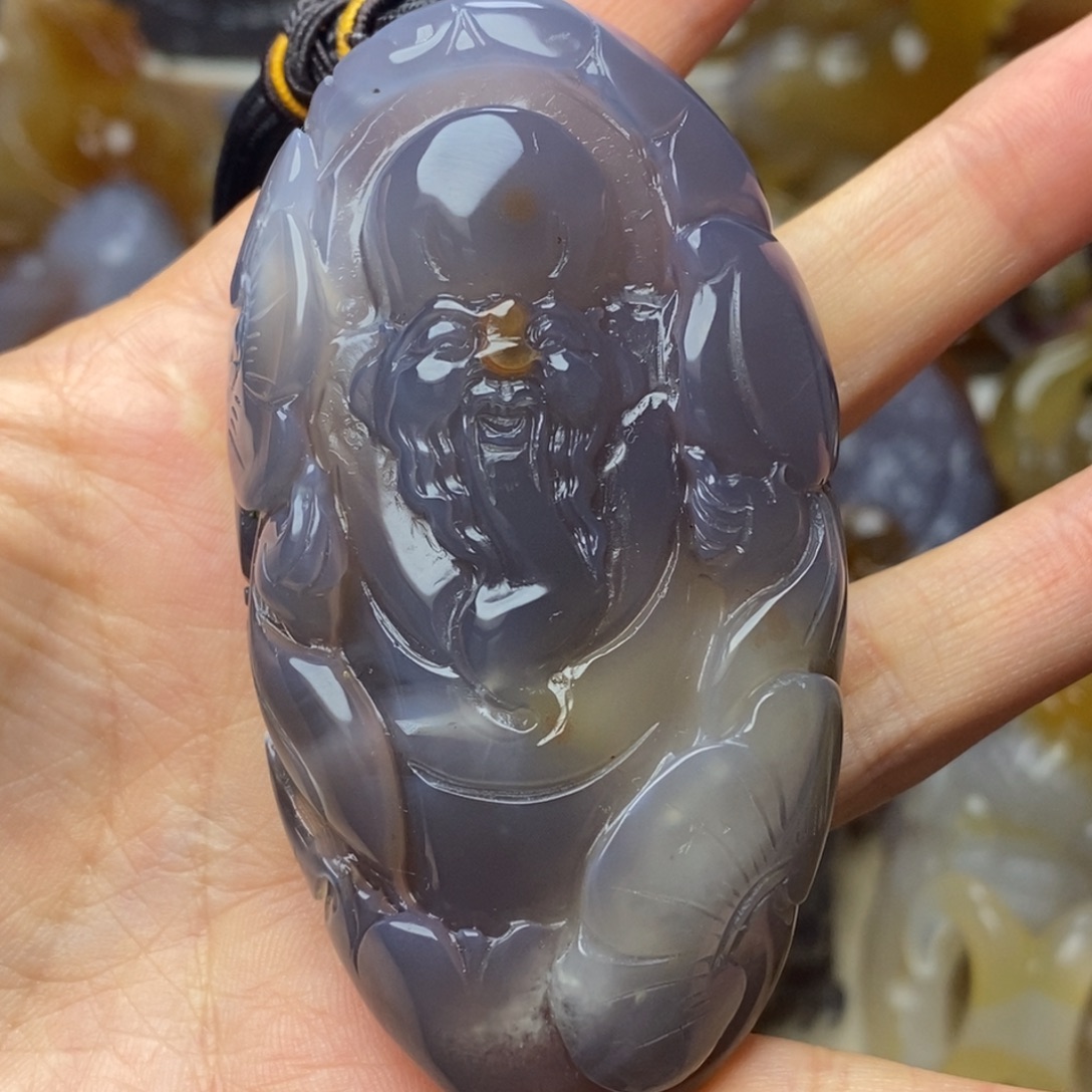 玛瑙/玉髓未镶嵌把件