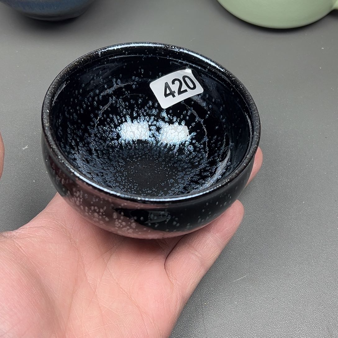 茶盏四正建盏茶器420