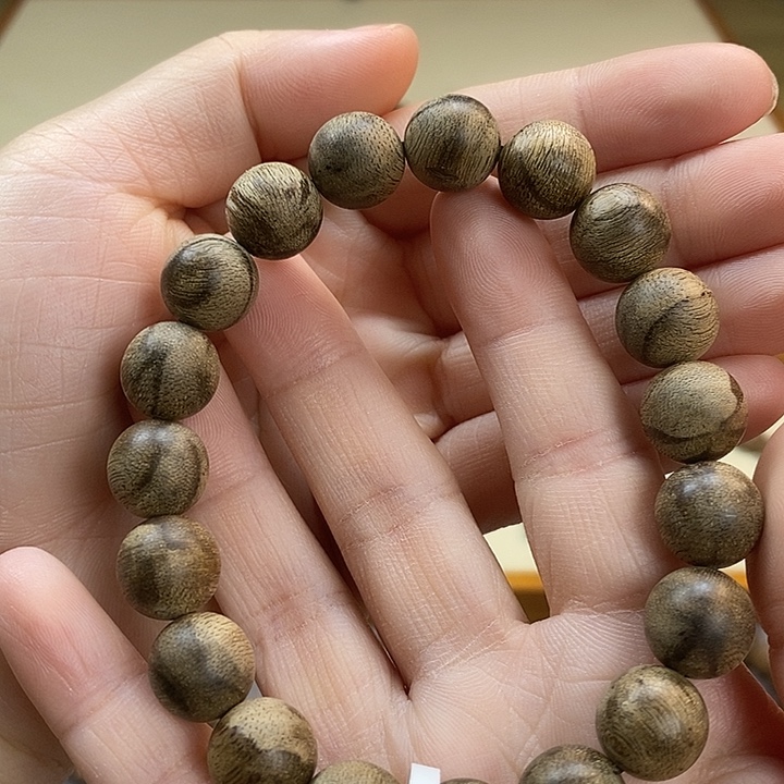 沉香手串天然野菩萨棋1.1 03