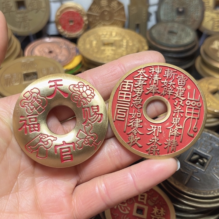 风***者铜现代工艺文创钱币05