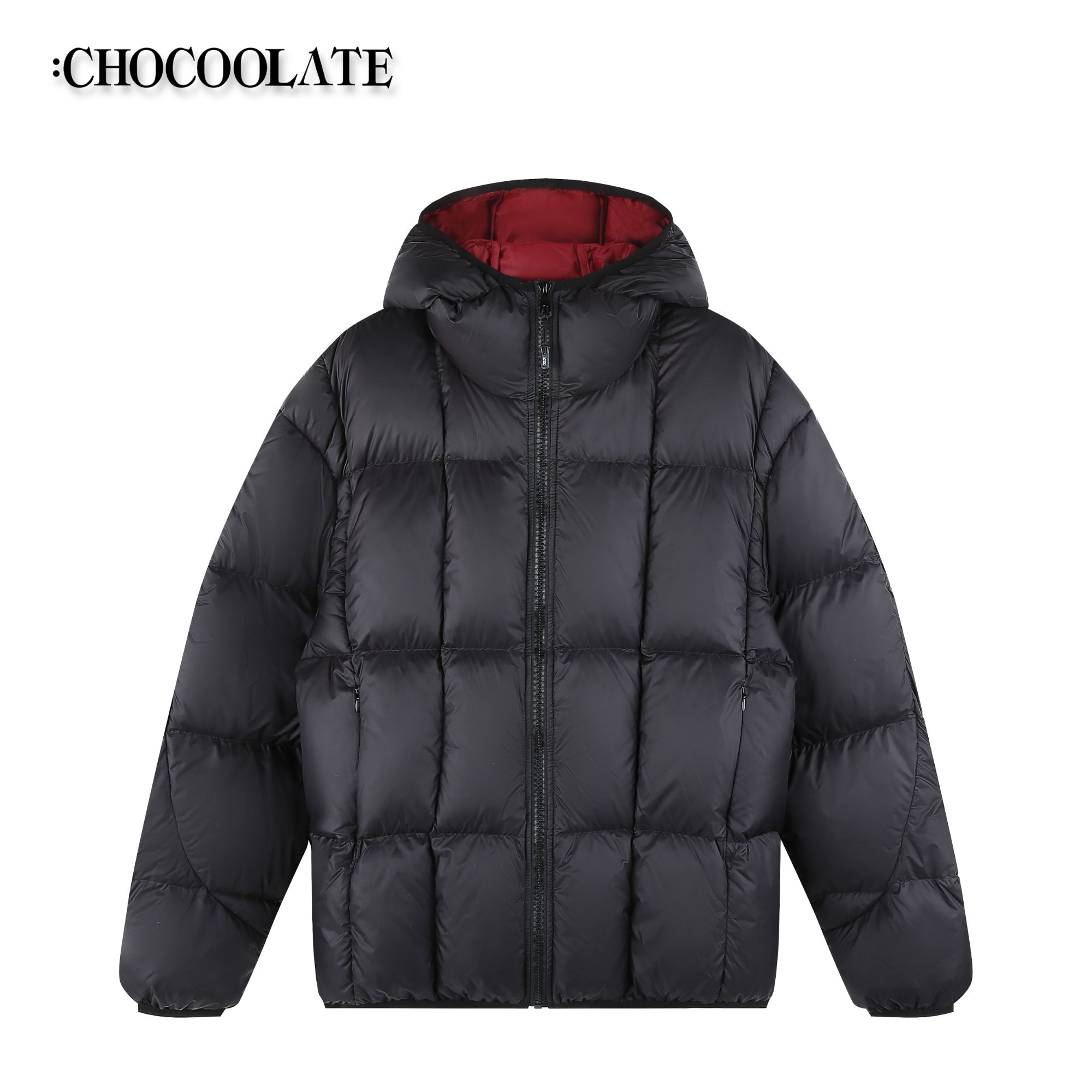 ：CHOCOOLATE2025冬新款男女同款分格泡芙柔软羽绒服6164-1440363