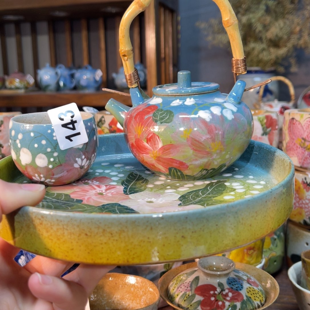 杯素浅陶瓷手工手绘