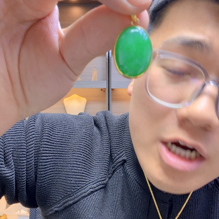 非金属无高端时尚鸽子蛋吊坠