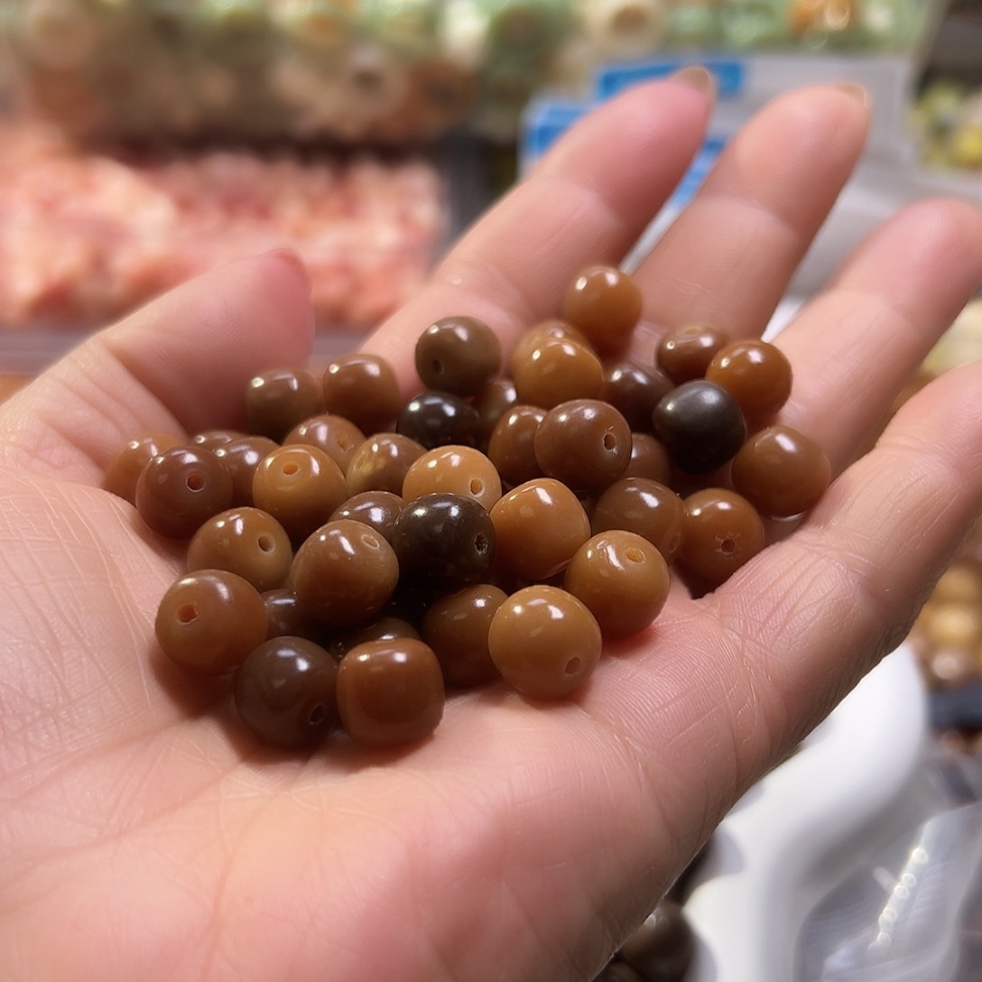 菩提根/象牙果吊坠卡9咖桶200颗