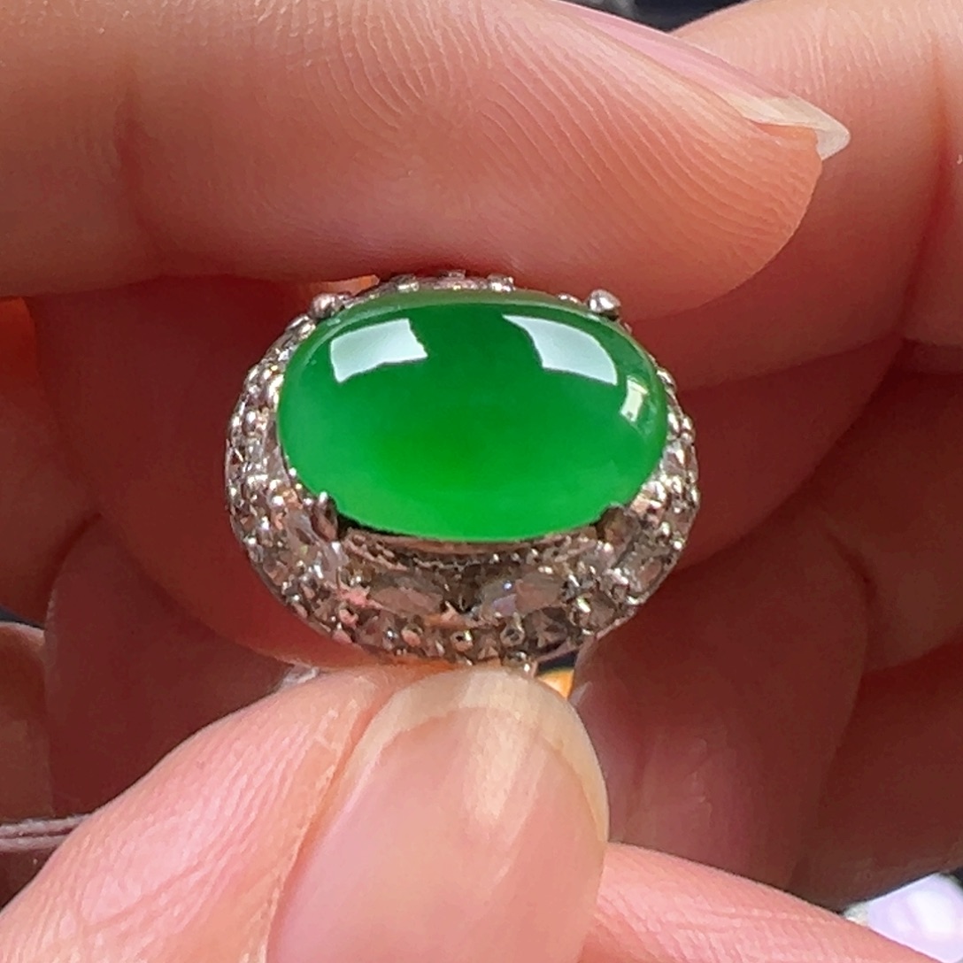 定制翡翠未镶嵌A货