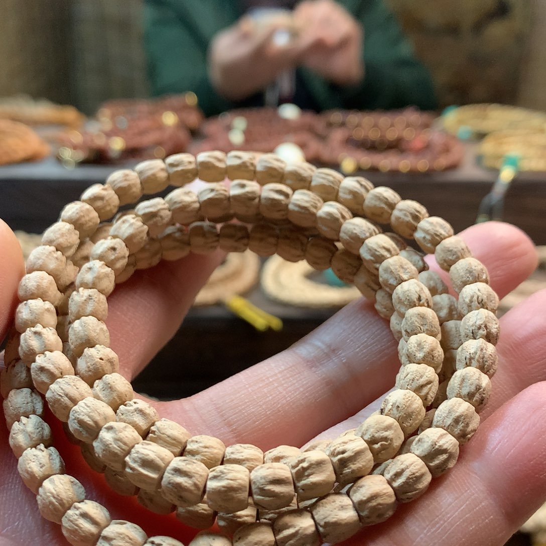 柏香籽/百香籽吊坠粉皮方块顺