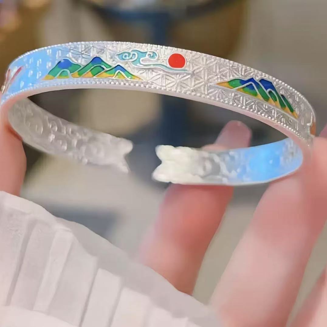 银制精品手镯—-026