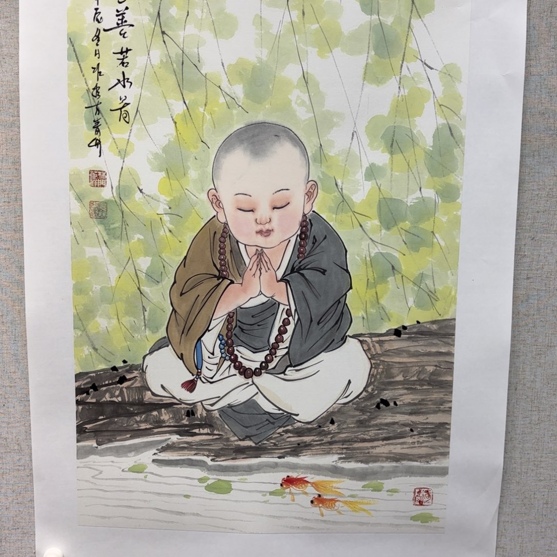 国画亲笔手绘原创