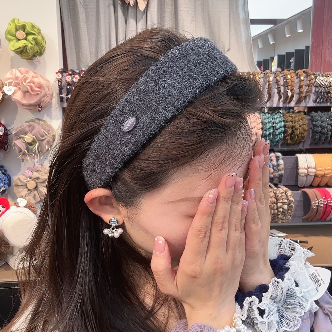 布艺铁合金宽发箍