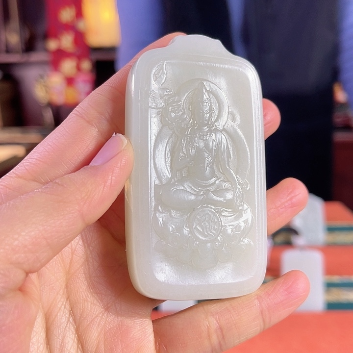 和田玉吊坠未镶嵌