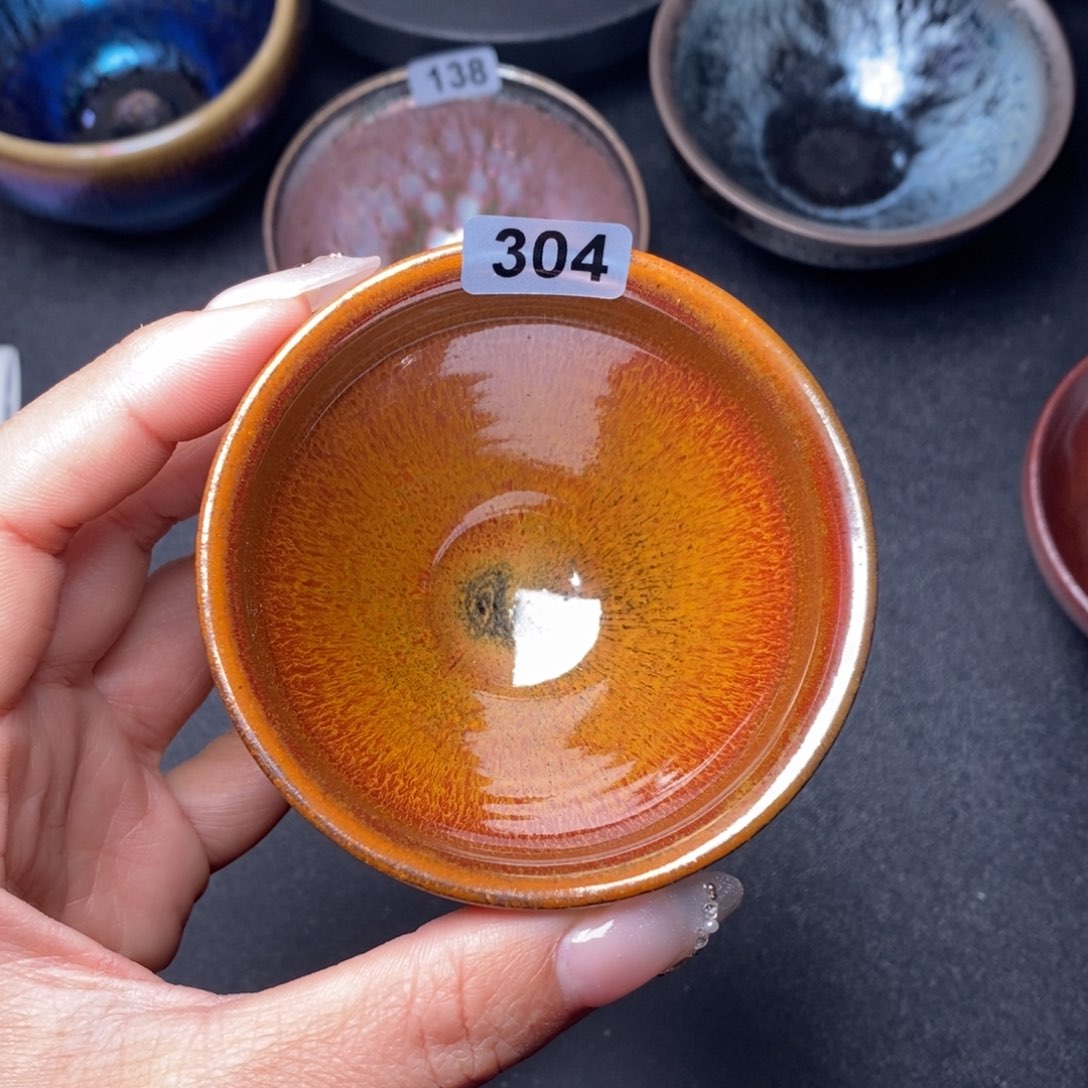 茶盏建窑建盏主人杯304