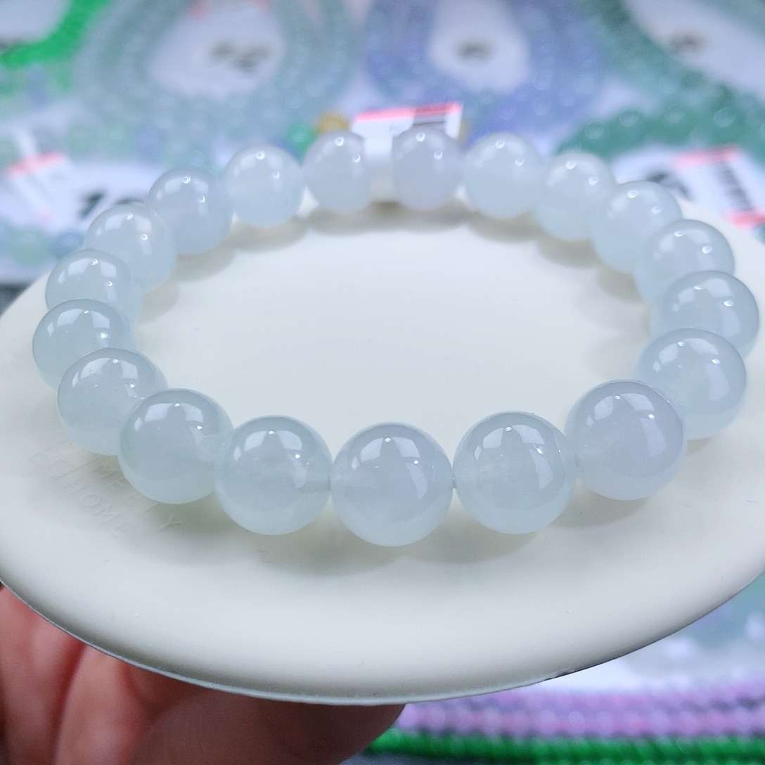 翡翠手链未镶嵌卡10