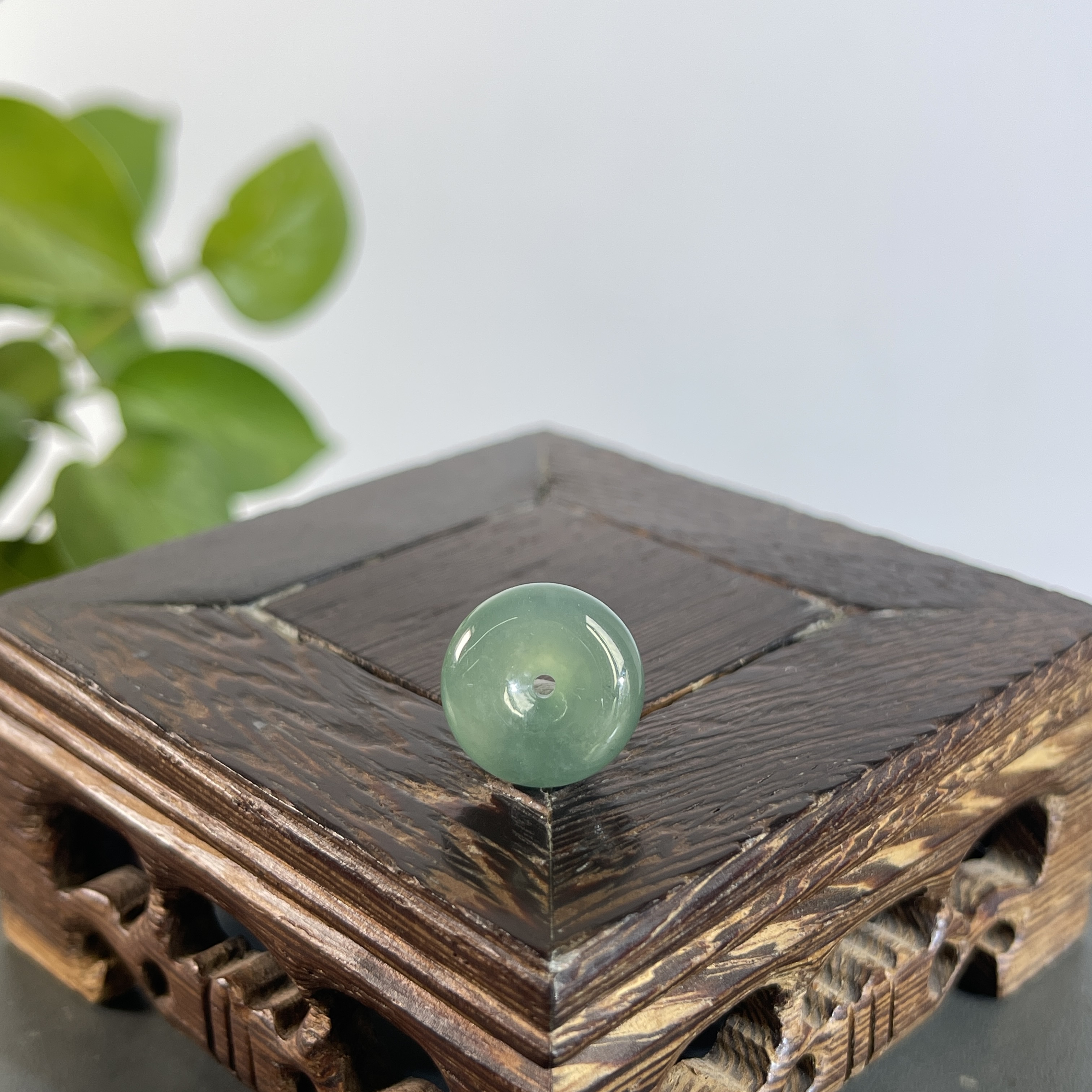 JSB23-184  天然缅甸翡翠A货 平安扣