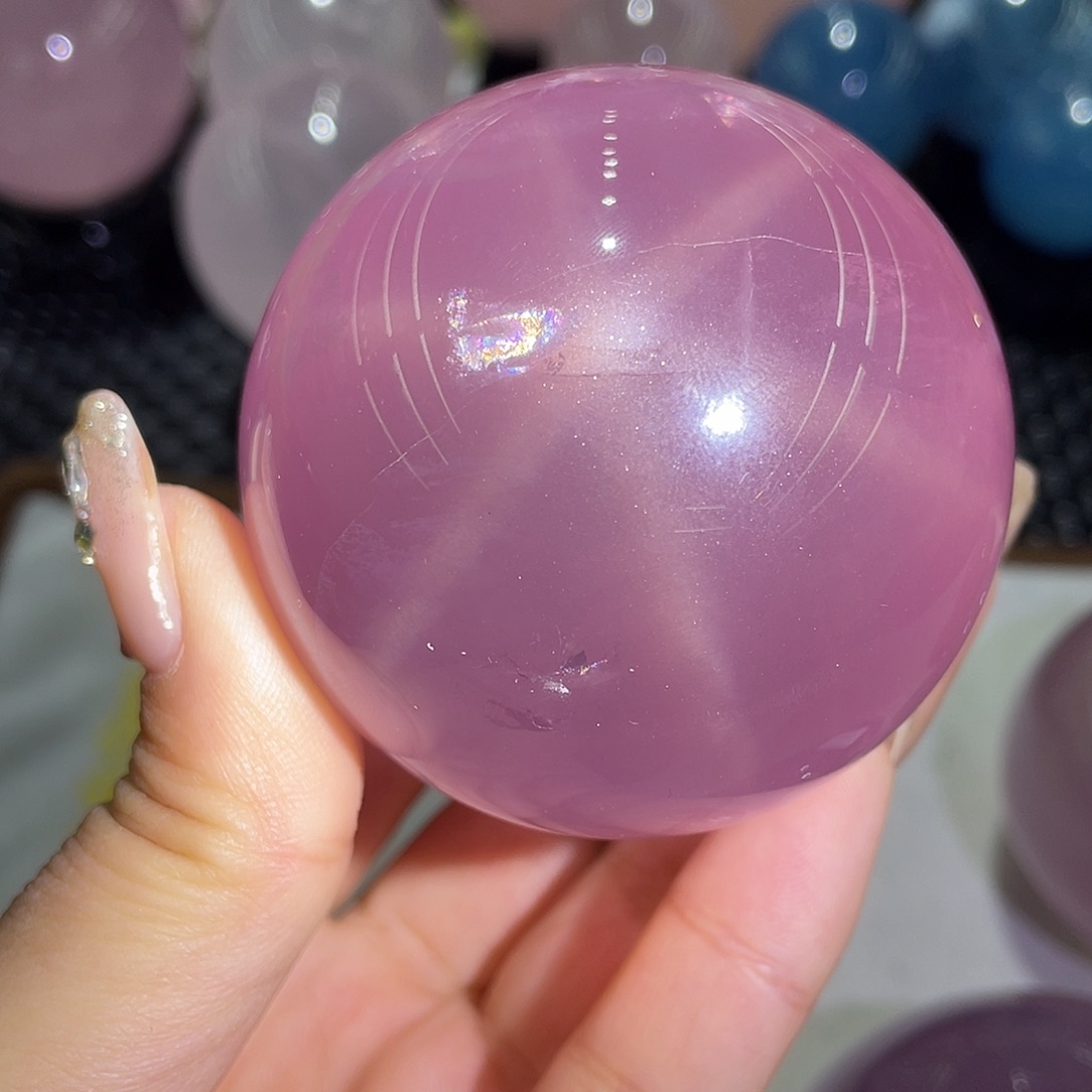 水晶水晶球摆件未镶嵌