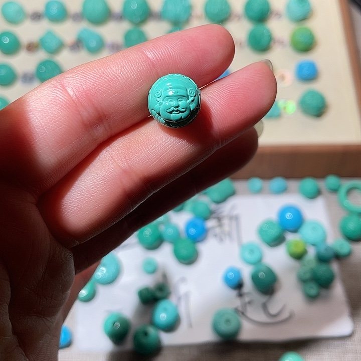 手工雕刻配饰配珠卡11+