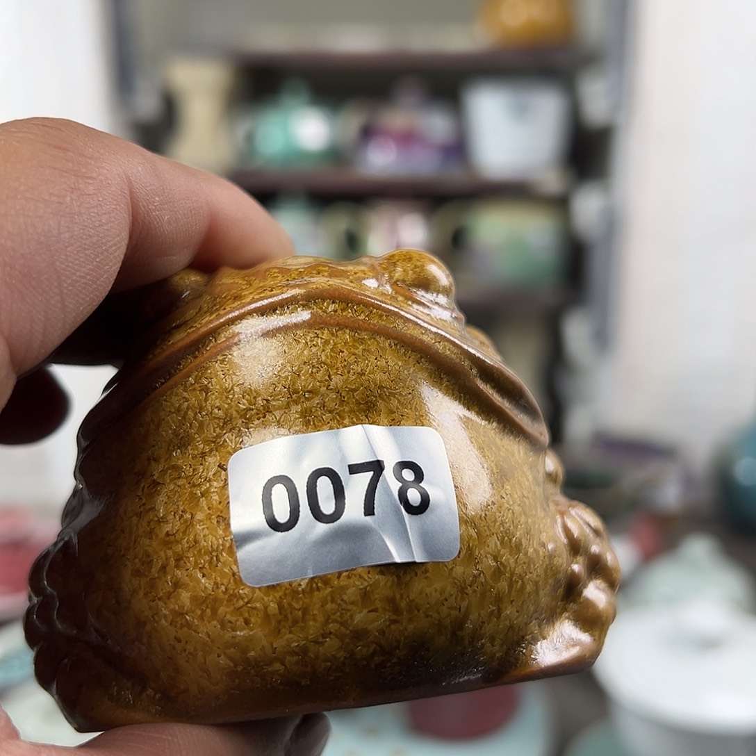 枫***叶摆件陶窑口自销原矿钧瓷