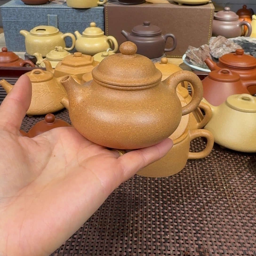 段泥茶壶黄金段150毫升左右