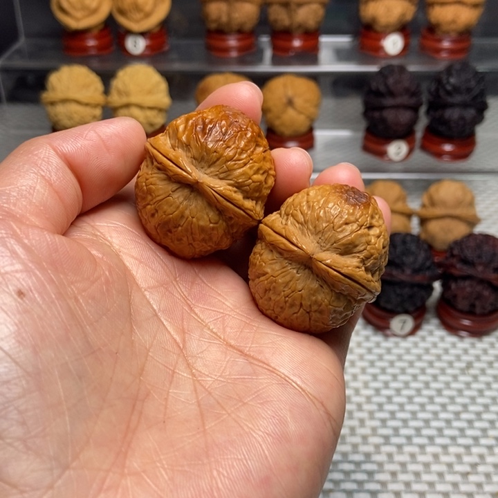 文玩核桃把件6至尊元宝