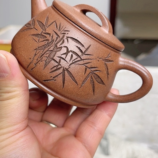 紫砂茶壶舟*今天不知道