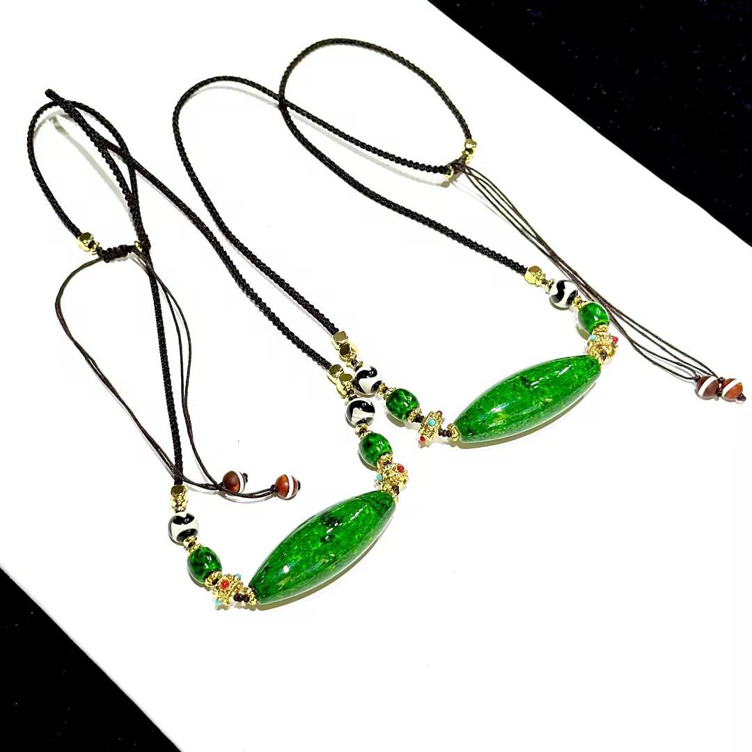 【MYF】绿色不可描述桶珠吊坠（多样性发其一）