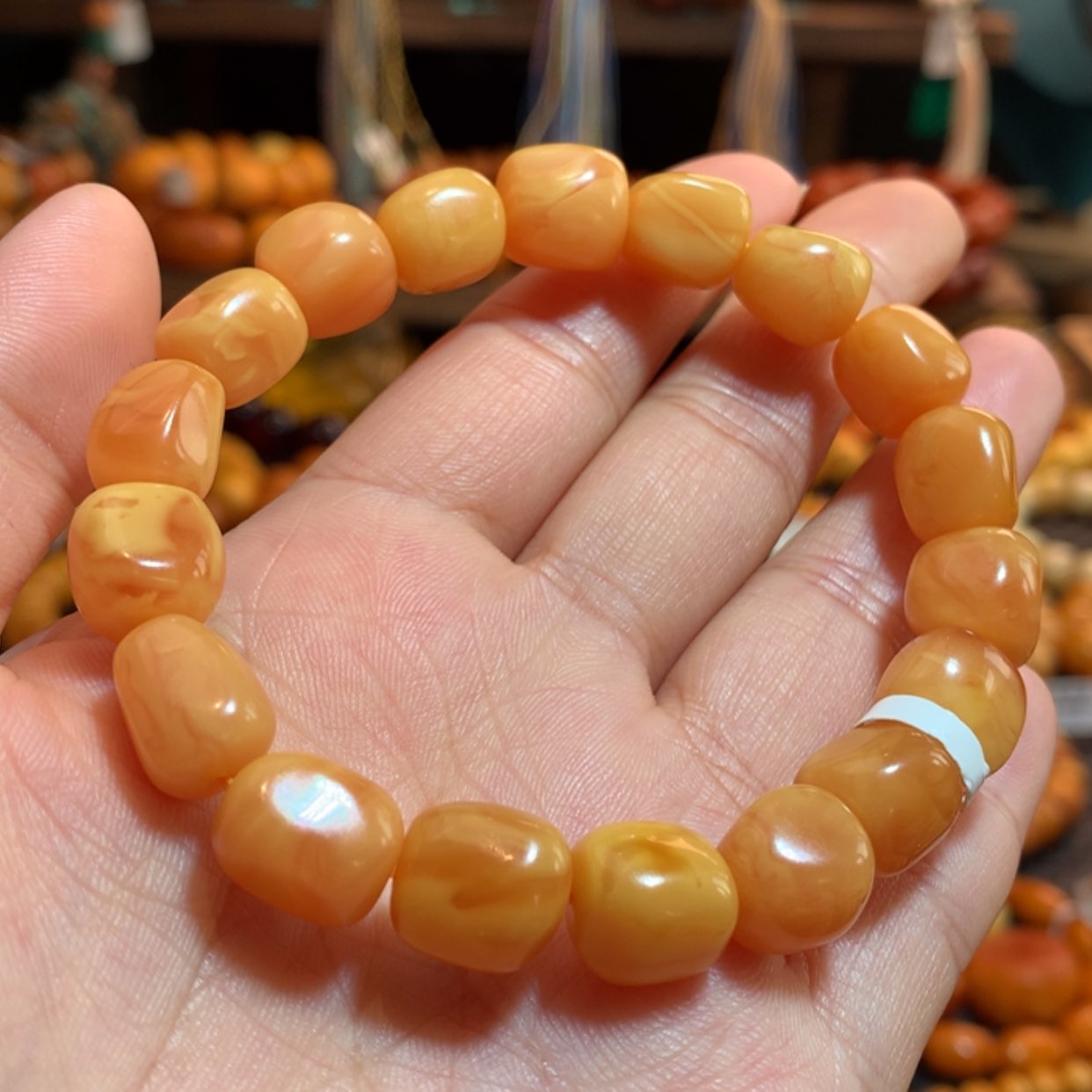 【闪购商品】手串蜜蜡未镶嵌蜜蜡手串