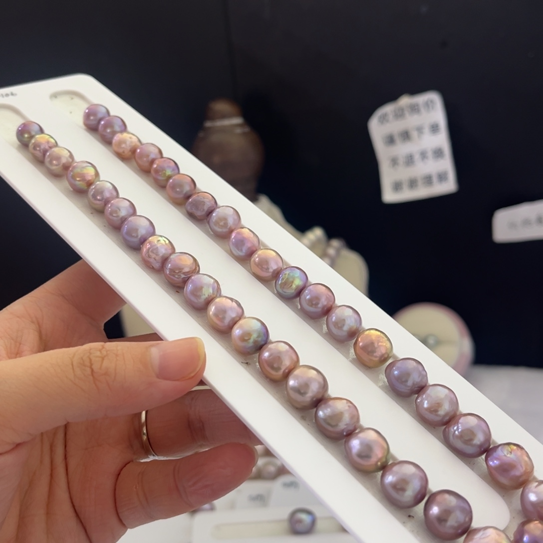 手绳淡水珍珠银S925镶嵌