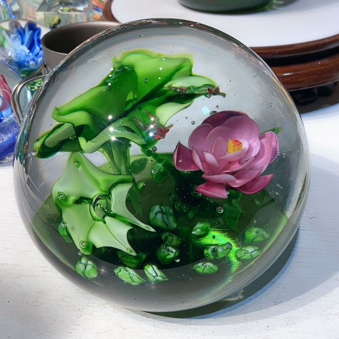 【闪购商品】琉璃手工艺品翡**翠纯手工