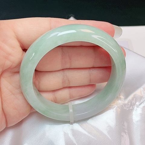 【闪购商品】翡翠手镯未镶嵌正圈55