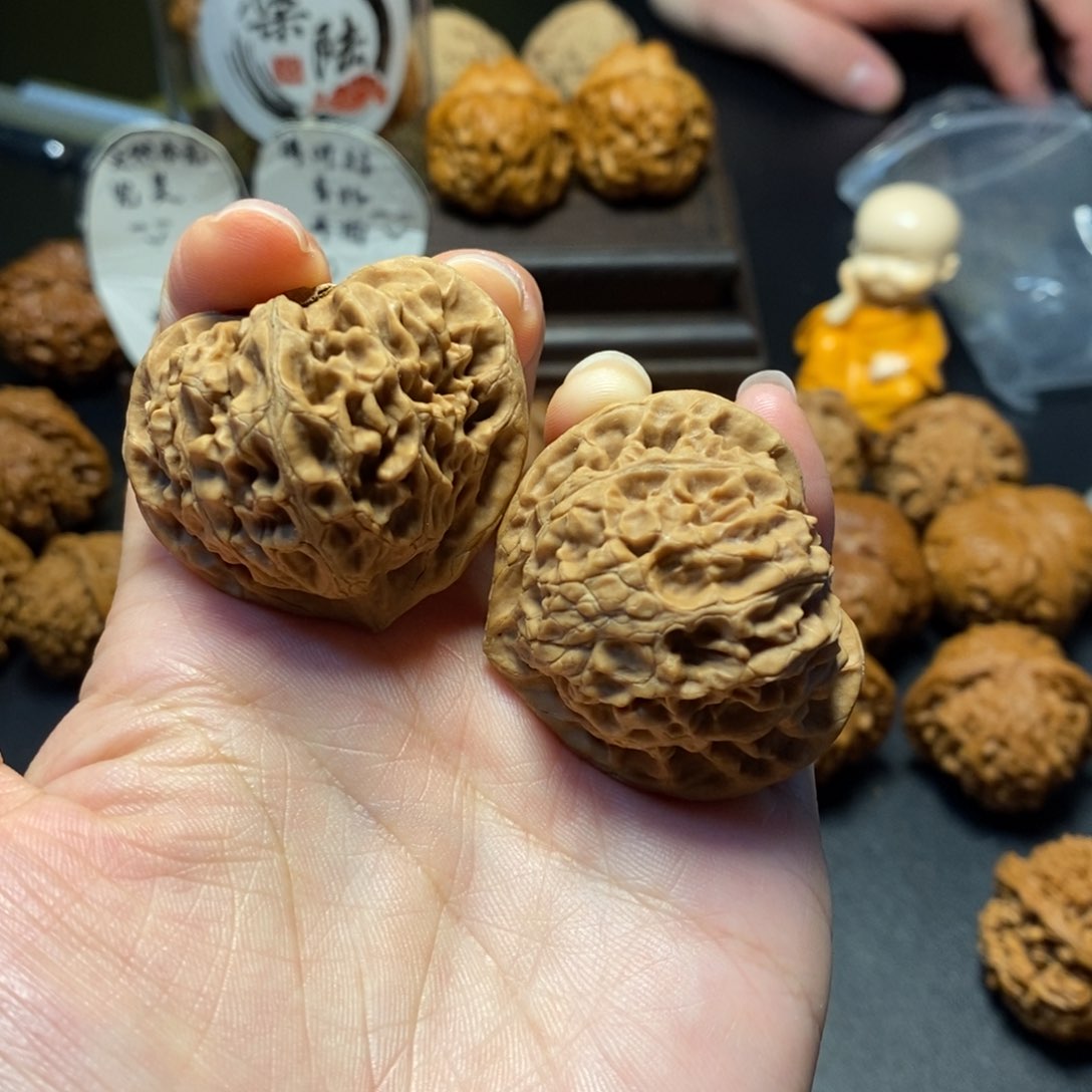 文玩核桃把件46号全品宫灯40尺