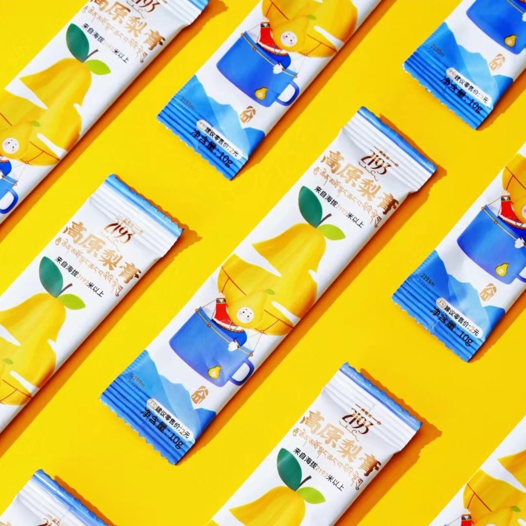 藏梨家2193盒装梨膏 儿童冲饮 便携式9盒